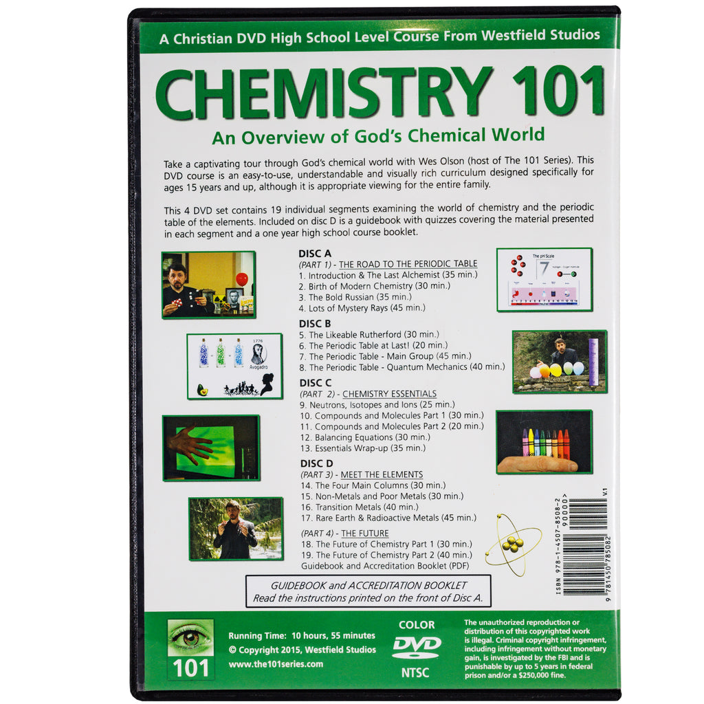 Chemistry 101 - Science - Homeschool Curriculum – Timberdoodle Co