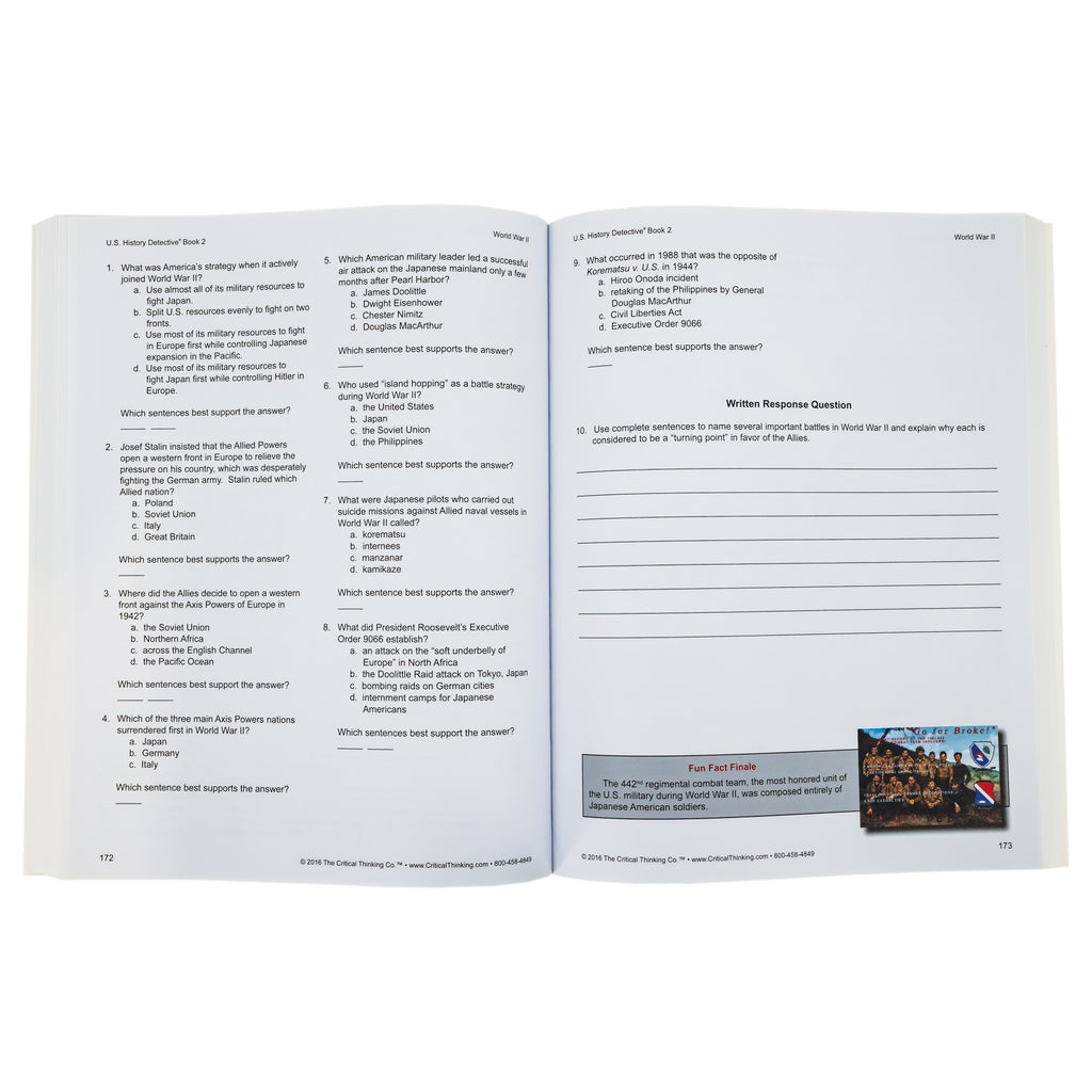 US History Detective 2 History Timberdoodle Co