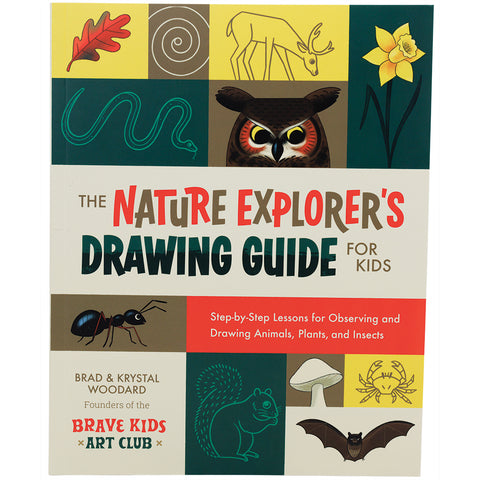 The Nature Explorers Drawing Guide for Kids