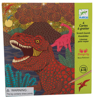 Dinosaurs Scratch Cards
