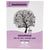 Grammar for the Well-Trained Mind light purple book cover. The cover has a white top and a purple bottom with a wave shape between the 2 colors. There is an illustration in the white section of a tree with books for leaves and a stack of books near the trunk. In the purple section at the bottom is purple text with the title and text reading “Purple Workbook” and “Key.”