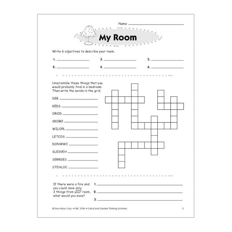 Critical And Creative Thinking Activities Grade 4 Timberdoodle Co Critical And Creative Thinking Activities Grade 4 Timberdoodle Co