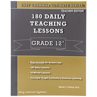 Easy Grammar Ultimate Grade 12 Teacher's Guide