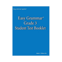 Easy Grammar Grade 3 Test