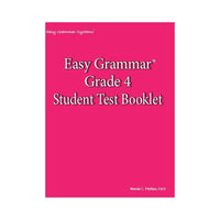 Easy Grammar Grade 4 Test