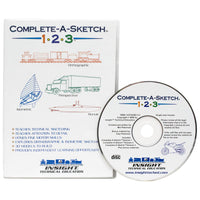(closeout) Complete-A-Sketch 123-CD