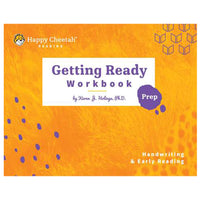 Happy Cheetah Getting Ready: Handwriting and Early Reading Workbook