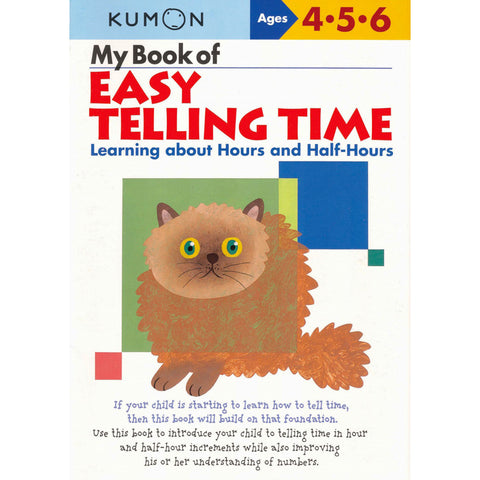 Kumon My Book of Easy Telling Time