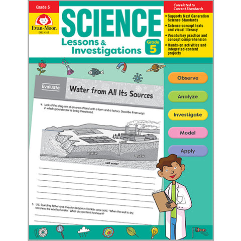 Science Lessons and Investigations - Grade 5